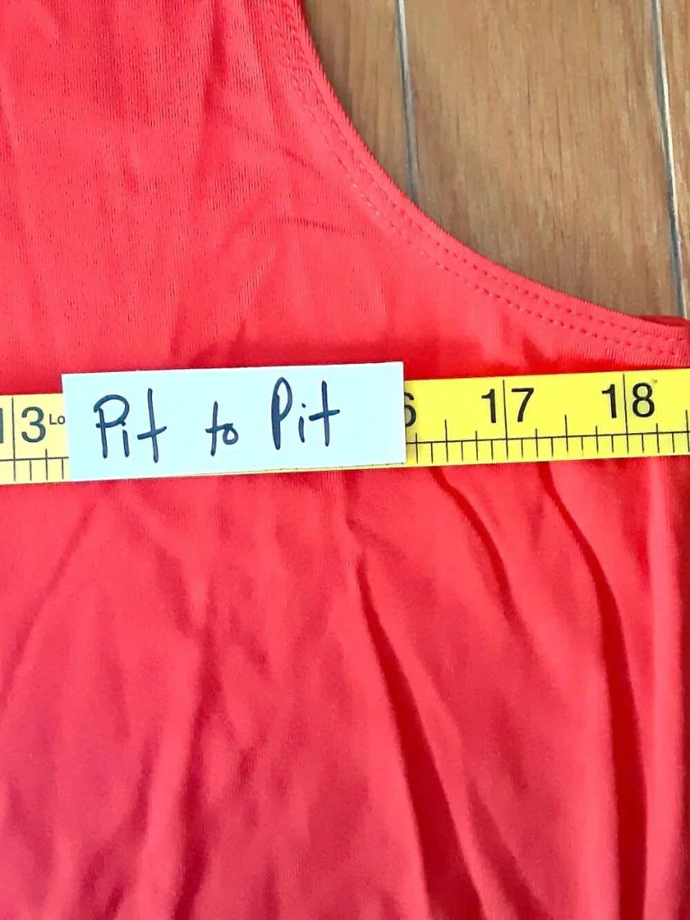 Chico's Size 2 (LARGE) Tank Top Pullover Business Casual Nylon Blend Orange - Picture 2 of 6